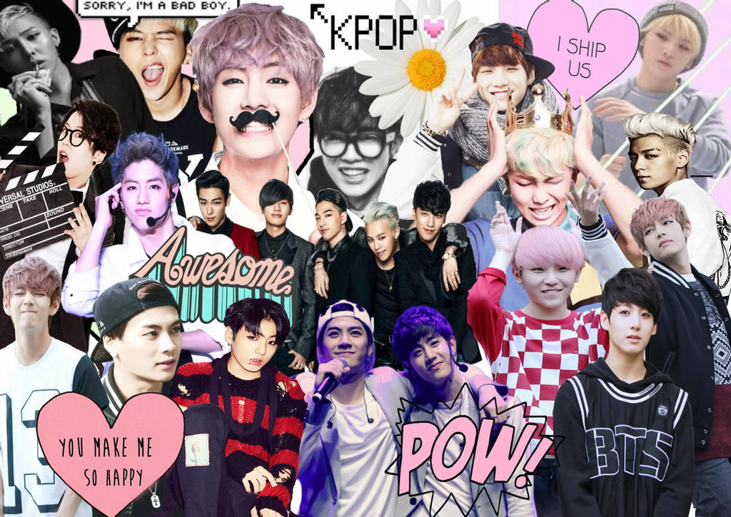 KPOP Collections: Kpop Groups Collage